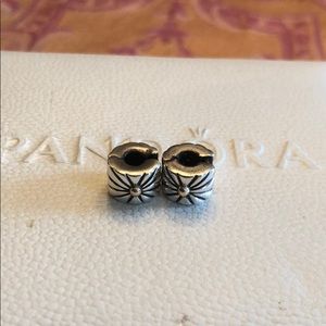 Authentic Pandora Charm Clips